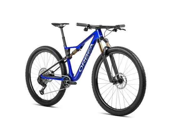 VTT tout suspendu Unisexe OIZ M-TEAM AXS Bleu/Carbone