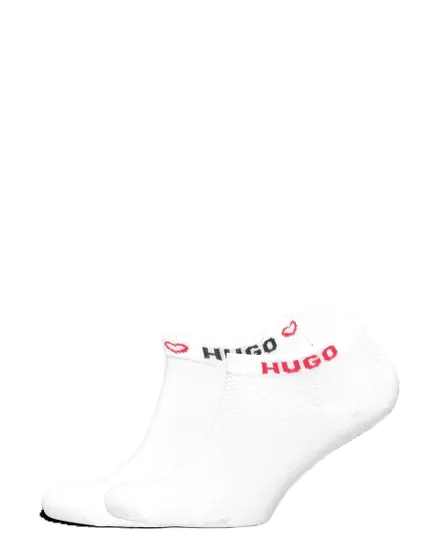 Lot de 2 paires de chaussettes Femme 2P AS MICROLOVE CC W Blanc