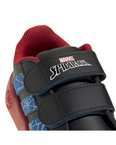 Chaussures Bébé GRAND COURT SPIDER-MAN CF I Noir