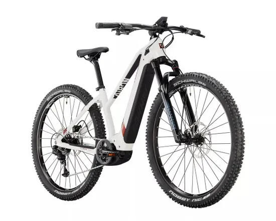 VTT électrique semi rigide Femme CAIRON S 8.0 TRAPEZE Blanc/Cuivre