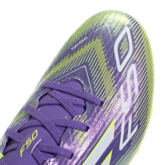 Crampons de football Unisexe F50 CLUB FG/MG Violet
