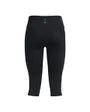 Legging Femme UA FLY FAST CAPRIS Noir