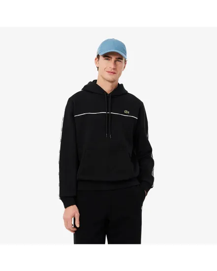 Sweat à capuche Homme MEN S SWEATSHIRT TAPE Noir