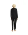 Sweat zippé à capuche Femme HUGO ID JACKET Noir