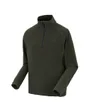 Polaire col zip Homme MONTES Vert