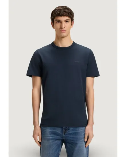 T-shirt col rond Homme TEGOOD Bleu Foncé