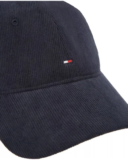 Casquette Homme TH FLAG CORDUROY SOF Bleu