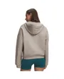Sweat Femme UA ICON FLEECE HZ HOODIE Marron