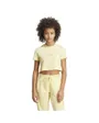 T-shirt Femme W ALL SZN E TEE Jaune