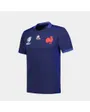 Maillot de rugby Homme FFR XVMAILLOT REPLICA SS CDM M PBLUE IN Bleu