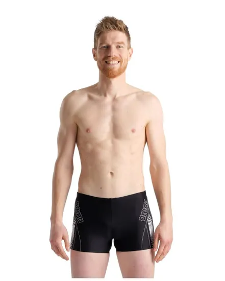 Maillot de natation Homme MEN S SWIM SHORT GRAPHIC Noir