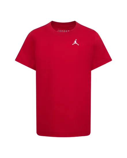 Tee-shirt MC Jeune enfant JUMPMAN AIR EMB Rouge