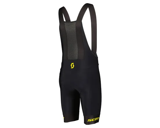 Cuissard à bretelles Homme RC PRO +++ Noir/Jaune