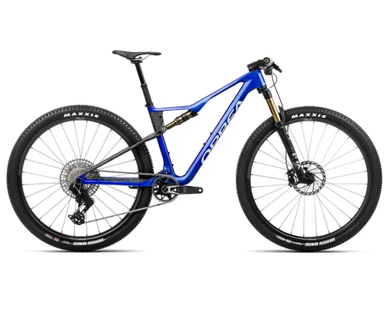 VTT tout suspendu Unisexe OIZ M-TEAM AXS Bleu/Carbone