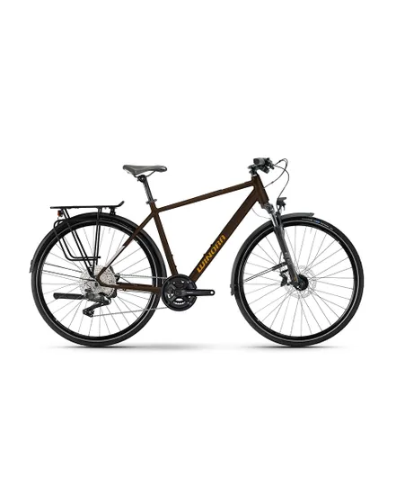 Vélo trekking Homme DOMINGO X20 GENT Chocolat foncé