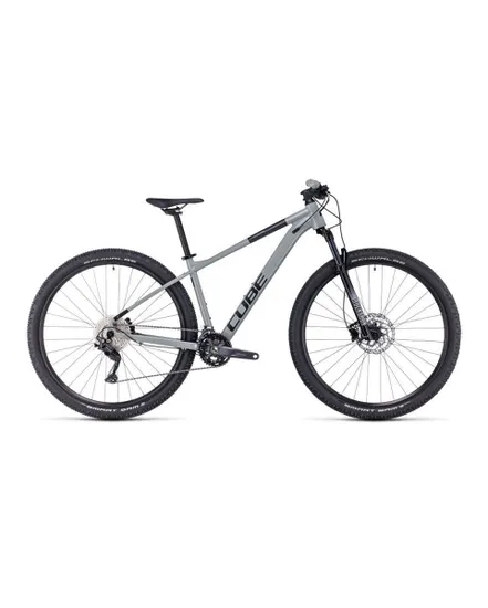 VTT semi rigide Unisexe ATTENTION Gris/Noir