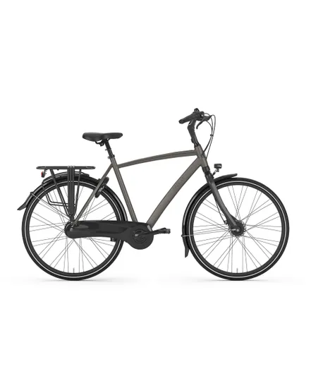 Vélo urbain Homme CHAMONIX C8 Gris