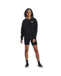 Sweat Femme UA ICON FLEECE OS CREW Noir