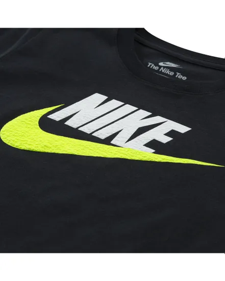 T-shirt Jeune enfant NKN CLUB FAMILY S/S KNIT TOP Noir