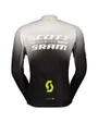 Maillot manches longues Homme RC SCOTT-SRAM PRO Noir/Blanc