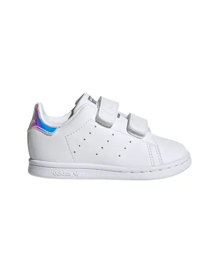 chaussures mode enfant STAN SMITH CF I Blanc
