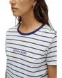 T-Shirt Femme Stripes Branding