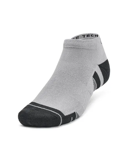 Socquettes Unisexe UA PERFORMANCE TECH 3PK LOW Gris