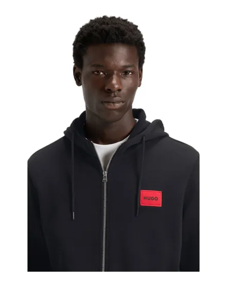 Sweat zippé à capuche Homme DAPLE212 Noir