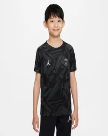 T-shirt Football manches courtes Enfant plus âgé PSG Y NK DF TOP SS PM AW Noir