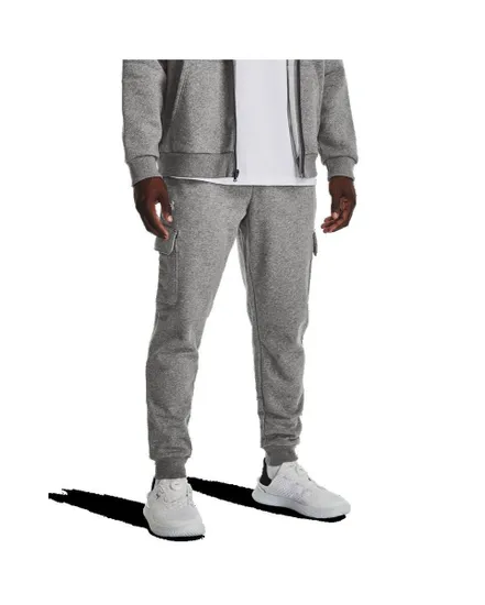 Pantalon de jogging Homme UA RIVAL FLEECE CARGO JOGGER Gris