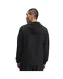 Veste zip à capuche Homme UA VIBE WOVEN JACKET Noir