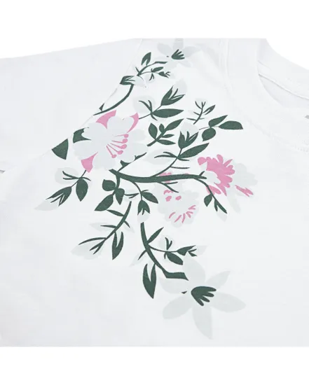 T-shirt Fille NKG PRINTED CLUB RINGLET Blanc