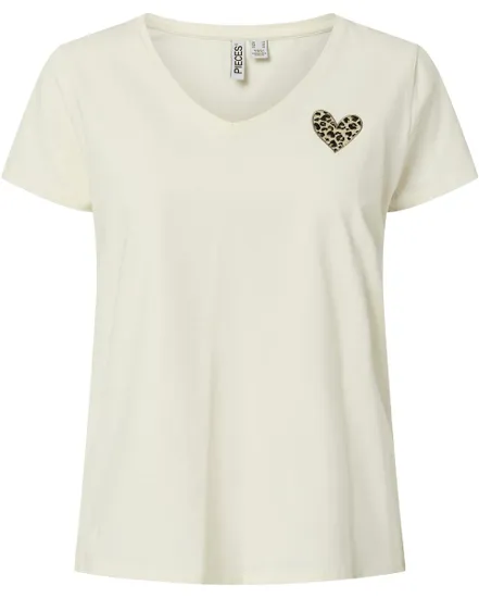 T-shirt Fille Billy Coeurs Paillettes