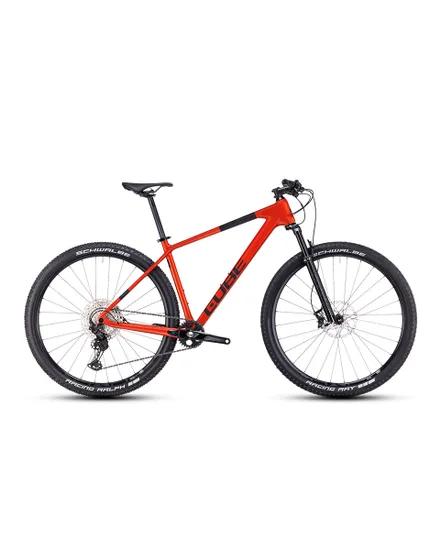 VTT semi rigide Unisexe REACTION C:62 RACE Orange/Noir