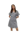 Robe Chemise Femme VMBUMPY SS Short Shirt Dress