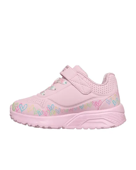 Baskets Femme Skechers UNO Lite Heart Craze