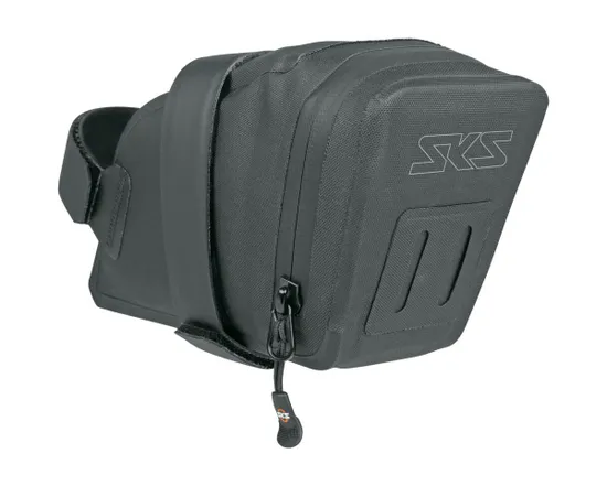 Sacoche de selle RACE L Gris/Noir