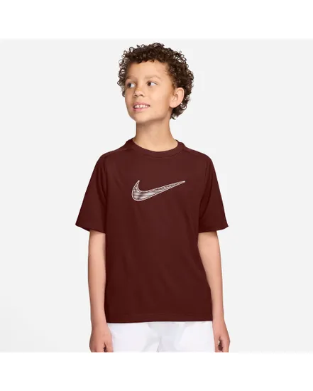 T-shirt Enfant B NK DF MULTI SS TOP HBR Marron