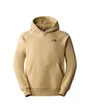 Sweat à capuche manches longues Homme M RAGLAN REDBOX HOODIE - EU Beige