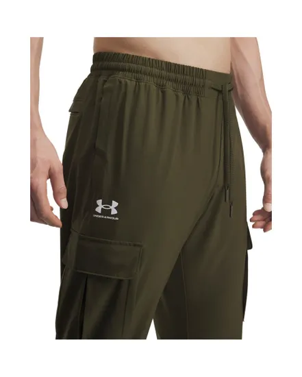 Pantalon de survetement Homme UA VIBE WOVEN CARGO PANTS Vert