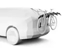 Porte-vélo sur hayon OUTWAY 3 VÉLOS SUSPENDU Aluminium
