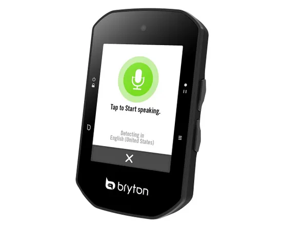 Compteur GPS de vélo RIDER S500 E Noir