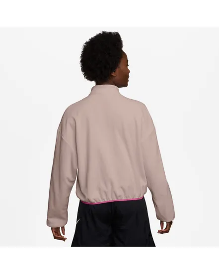 Veste zip Femme W NSW CLUB FLC LSE CZY TRK JKT Rose