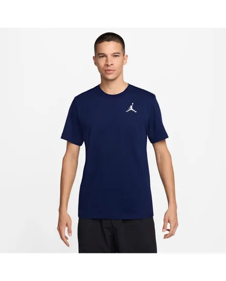 T-shirt Homme M J JUMPMAN EMB SS CREW Bleu