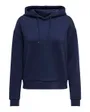 Sweat à capuche manches longues Femme ONPLOUNGE LIFE HOOD LS SWT NOOS Bleu