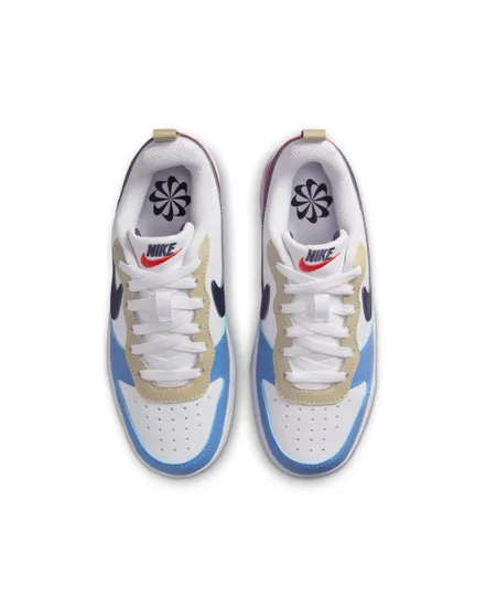 Chaussures Enfant COURT BOROUGH LOW RECRAFT (GS) Blanc