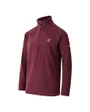 Polaire col zip Enfant FREEHAND FLEECE Bordeaux