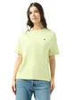 T-Shirt Femme Vert Pistache Lacoste