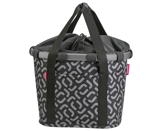 Panier avant BIKEBASKET Noir Signature