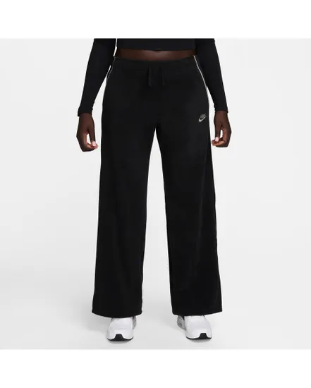 Pantalon de survetement Femme W NSW CLUB FLC CZY MR WIDE PNT Noir